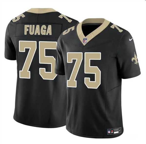Men & Women & Youth New Orleans Saints #75 Taliese Fuaga Black 2024 Draft F.U.S.E. Vapor Limited Stitched Jersey,We sell and wholesale Men & Women & Youth New Orleans Saints #75 Taliese Fuaga Black 2024 Draft F.U.S.E. Vapor Limited Stitched Jersey on line form chian!
